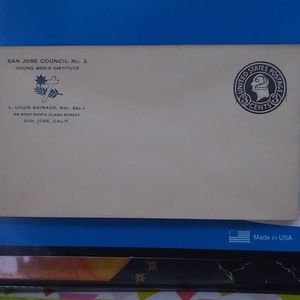 Pre stamped envelope 3c